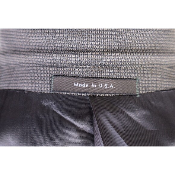 Calvin Klein Sport Coat Three Button Sz 44L Cotton/Wool Jacket Blazer USA Made - Picture 15 of 16